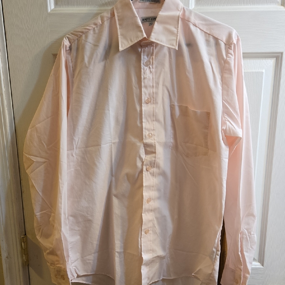 Matt Curtis Men's Pink Dress Shirt NWOT
